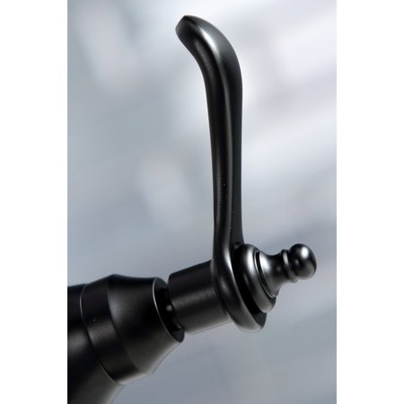 Kingston Brass KS3190TL Templeton Single Handle Water Filtration Faucet, Matte Black KS3190TL